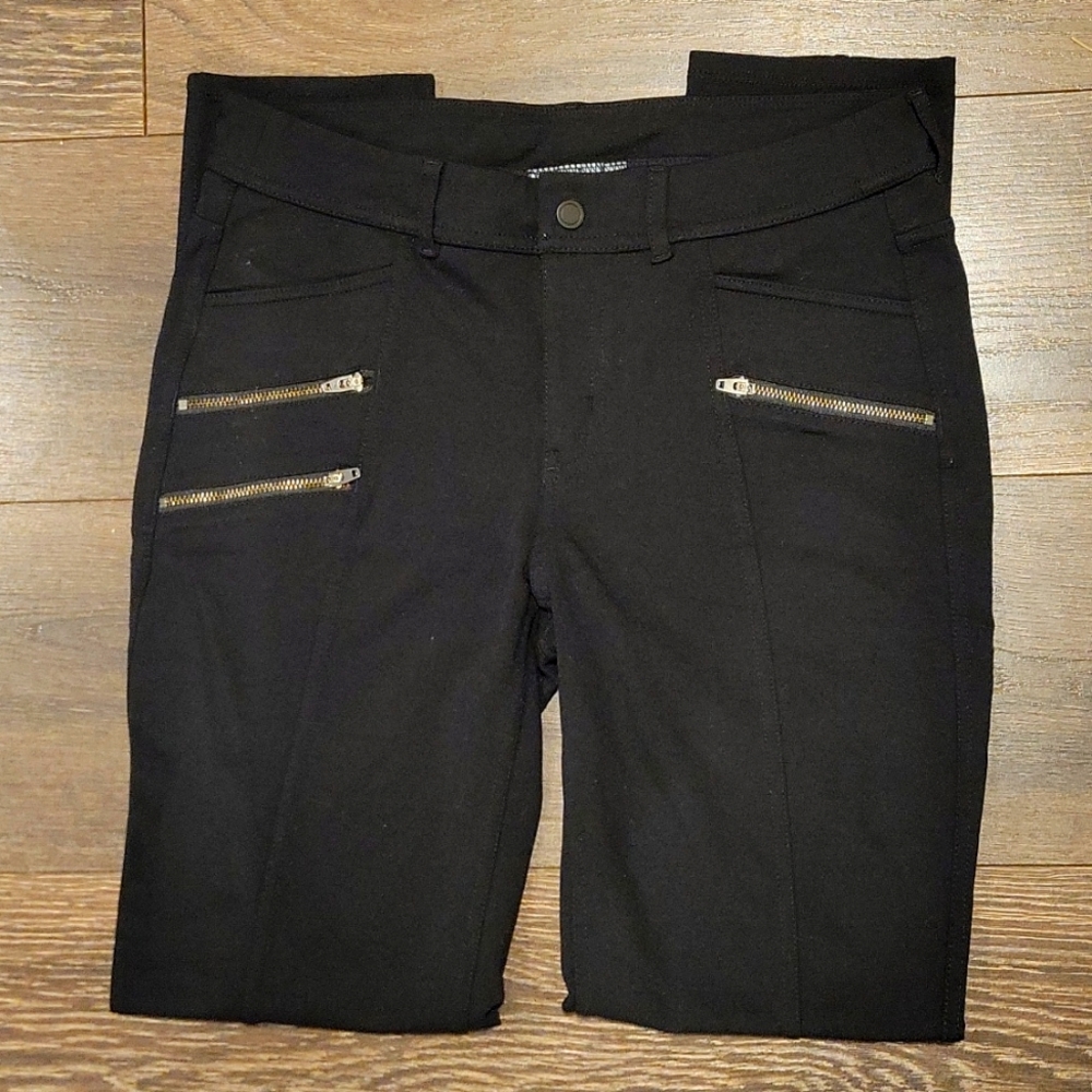 ❤ATHLETA ZIPPER POCKET SKINNY PANTS, 8 (29)